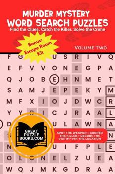 Murder Mystery Word Search Puzzles: Volume Two