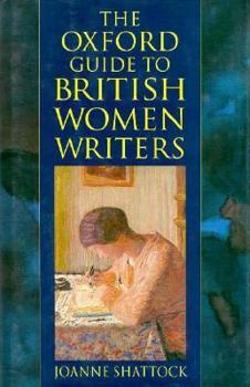 Hardcover The Oxford Guide to British Women Writers Book