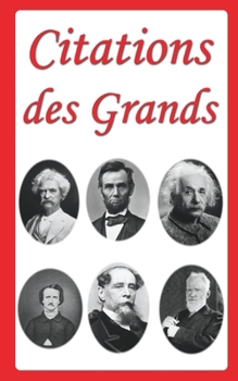 Paperback Citations des Grands [French] Book