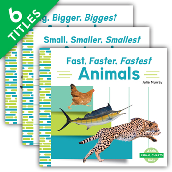 Library Binding Animal Charts (Set) Book