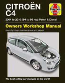 Paperback Citroen C4 Petrol & Diesel 04-10 Owners Book