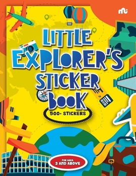Paperback Little Explorer's Sticker Book 500+ Stickers Book