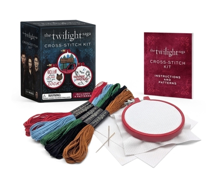 Paperback The Twilight Saga Cross-Stitch Kit: Includes 4 Patterns Book