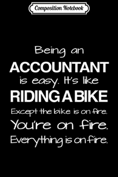 Composition Notebook: Cool Accountan - Gift for Accountant Journal/Notebook Blank Lined Ruled 6x9 100 Pages