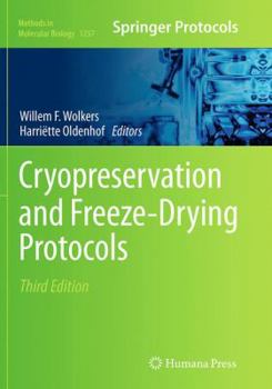 Paperback Cryopreservation and Freeze-Drying Protocols Book