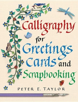 Paperback Calligraphy for Greetings Cards and Scrapbooking Book