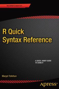 Paperback R Quick Syntax Reference Book