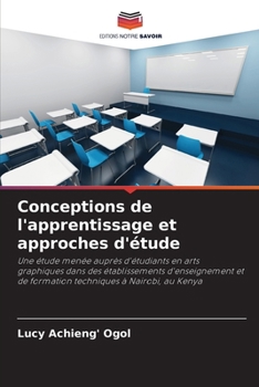 Paperback Conceptions de l'apprentissage et approches d'étude [French] Book