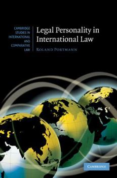 Hardcover Legal Personality in International Law Book