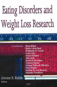 Hardcover Eating Disorders And Weight Loss Research Book