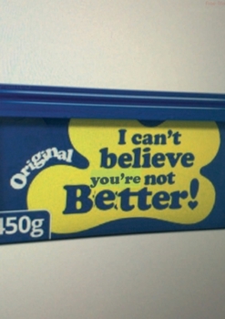 Paperback I Can't believe you're not better: A help your fucking self help book