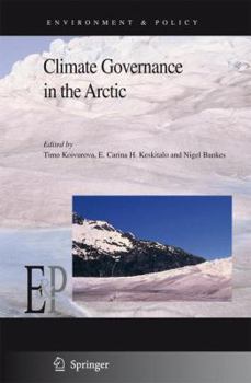 Hardcover Climate Governance in the Arctic Book