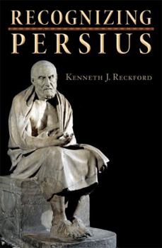 Hardcover Recognizing Persius Book