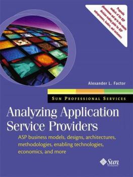 Paperback Analyzing Application Service Providers Book