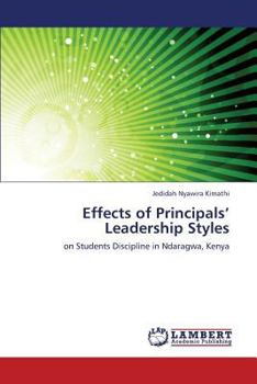 Paperback Effects of Principals' Leadership Styles Book