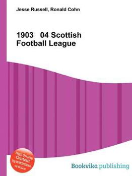 Paperback 1903 04 Scottish Football League Book