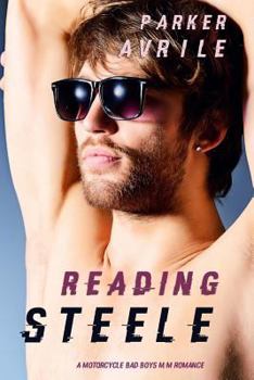 Paperback Reading Steele: A Motorcycle Bad Boys M/M Romance Book