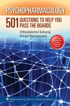 Paperback Psychopharmacology: 501 Questions to Help You Pass the Boards Book