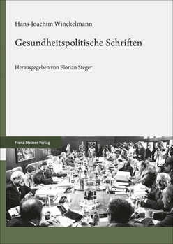 Hardcover Gesundheitspolitische Schriften [German] Book