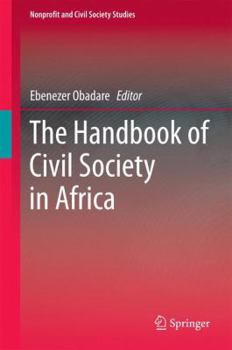 Hardcover The Handbook of Civil Society in Africa Book