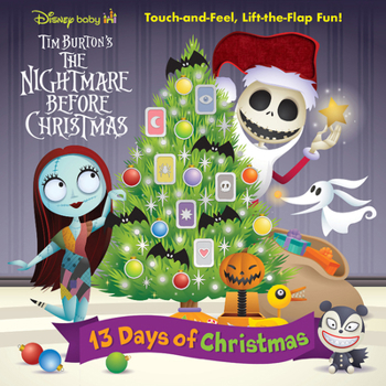 Board book Disney Baby: 13 Days of Christmas: Touch-And-Feel, Lift-The-Flap Fun! Book