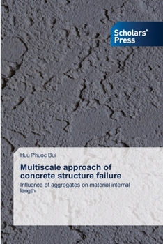 Paperback Multiscale approach of concrete structure failure Book