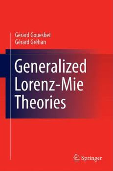 Hardcover Generalized Lorenz-Mie Theories Book