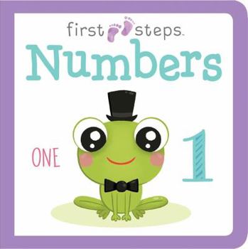 Board book First Steps Large Board Book: Numbers Book