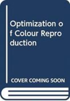 Hardcover Optimization of Colour Reproduction Book