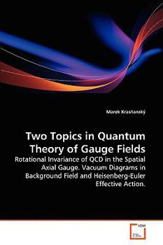 Paperback Two Topics in Quantum Theory of Gauge Fields Book