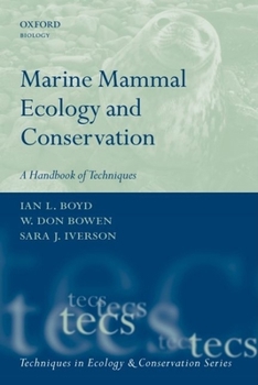 Paperback Marine Mammal Ecology and Conservation: A Handbook of Techniques Book