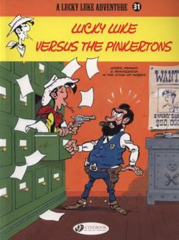 Paperback Lucky Luke Versus the Pinkertons Book