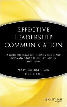 Hardcover Leadership Communication Chairs Deans Book