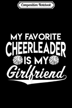 Composition Notebook: Cheerleader Boyfriend Mens Cheerleading JT  Journal/Notebook Blank Lined Ruled 6x9 100 Pages