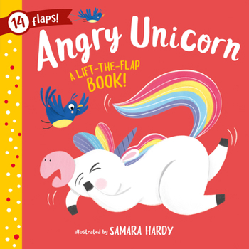 Board book Angry Unicorn: A Lift-The-Flap Book! 14 Flaps! Book