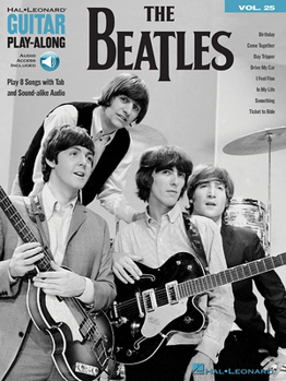 Paperback The Beatles: Guitar Play-Along Volume 25 Book