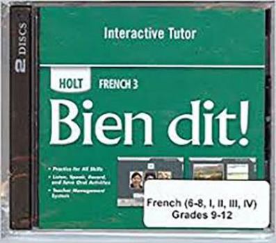 CD-ROM Bien Dit!: Interactive DVD Tutor Level 3 Book