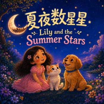 Lily and the Summer Stars ?????: A Cozy Rhyming Story About Summer Stars and Animal Friends in English, Chinese, and Pinyin! (English-Chinese Bilingual Kids' Books)