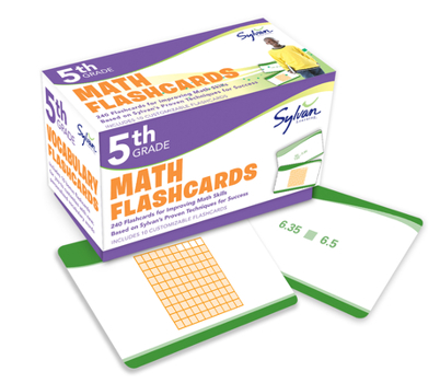 Cards 5th Grade Math Flashcards: 240 Flashcards for Improving Math Skills (Decimals, Fractions, Percents, Adding and Subtracting Fractions, Geometry) Book