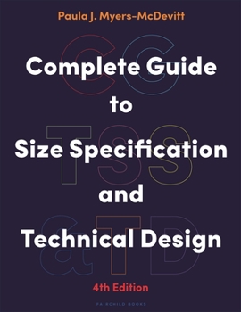 Paperback Complete Guide to Size Specification and Technical Design Book