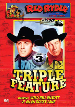 DVD Red Ryder Volume 12: Lone Tx Ranger / Calif Gold Rush / Homesteaders Of Book