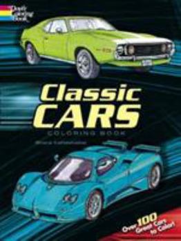 Paperback Classic Cars Coloring Book
