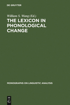 Hardcover The Lexicon in Phonological Change Book