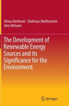 Paperback The Development of Renewable Energy Sources and Its Significance for the Environment Book