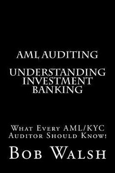 Paperback AML Auditing - Understanding Investment Banking Book