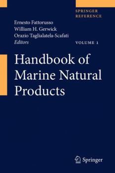 Hardcover Handbook of Marine Natural Products Book