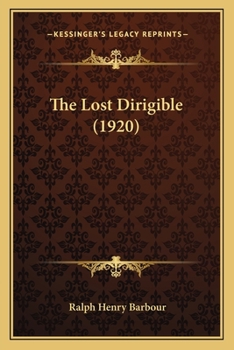 Paperback The Lost Dirigible (1920) Book