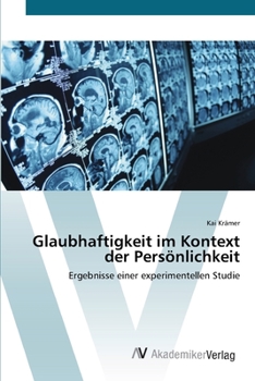 Paperback Glaubhaftigkeit im Kontext der Persönlichkeit [German] Book