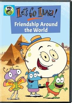 DVD Let's Go Luna: Friendship Around the World Book