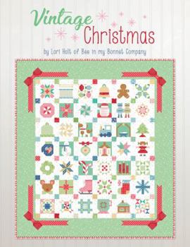 Kitchen It's Sew Emma Vintage Christ mas Quilt Book by Lori Holt of Bee in My Bonnet, 11 x 9 x 1 Book